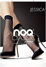 Шкарпетки жіночі "Jessica", nero - Knittex — фото N1