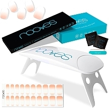 Набор для ногтей - Nooves Pack Premium Nude Baby Boomer Gradient + UV/LED Lamp 8W — фото N1