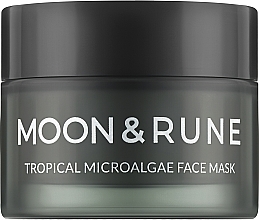 Маска з тропічними мікроводоростями та комплексом фруктових кислот - Moon&Rune Tropical Microalgae Face Mask — фото N1