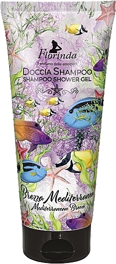 Гель для душа «Средиземноморский бриз» - Florinda Shampoo Shower Gel — фото N1