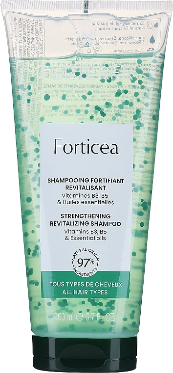 Зміцнювальний відновлювальний шампунь - Rene Furterer Forticea Strenghtening Revitalizing Shampoo — фото N1