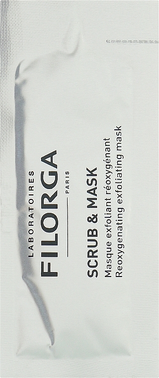 Скраб-маска для обличчя - Filorga Scrub and Mask Reoxygenating Exfoliating Mask (пробник)