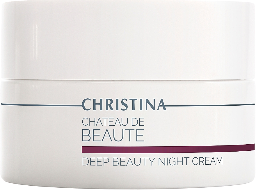 Інтенсивний відновлюючий нічний крем - Christina Chateau de Beaute Deep Beaute Night Cream
