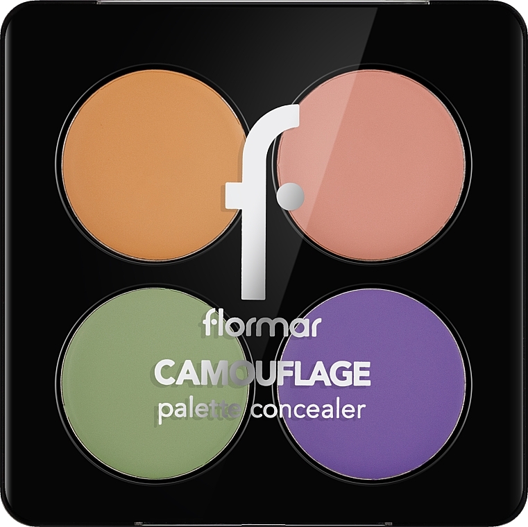 Палетка консилерів для обличчя - Flormar Camouflage Palette — фото N2