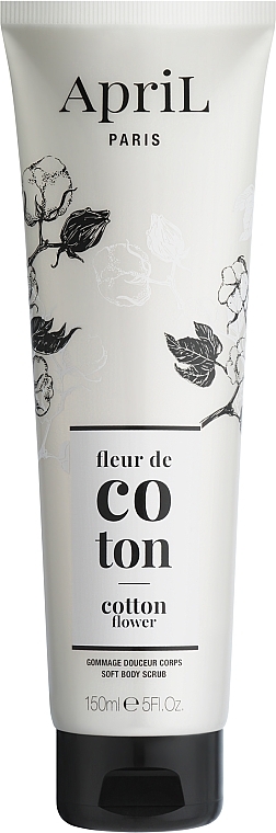 Скраб для тела "Цветок хлопка" - April Cotton Flower Soft Body Scrub — фото N1