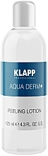 Парфумерія, косметика Лосьйон для обличчя - Klapp Aqua Derm + Peeling Lotion