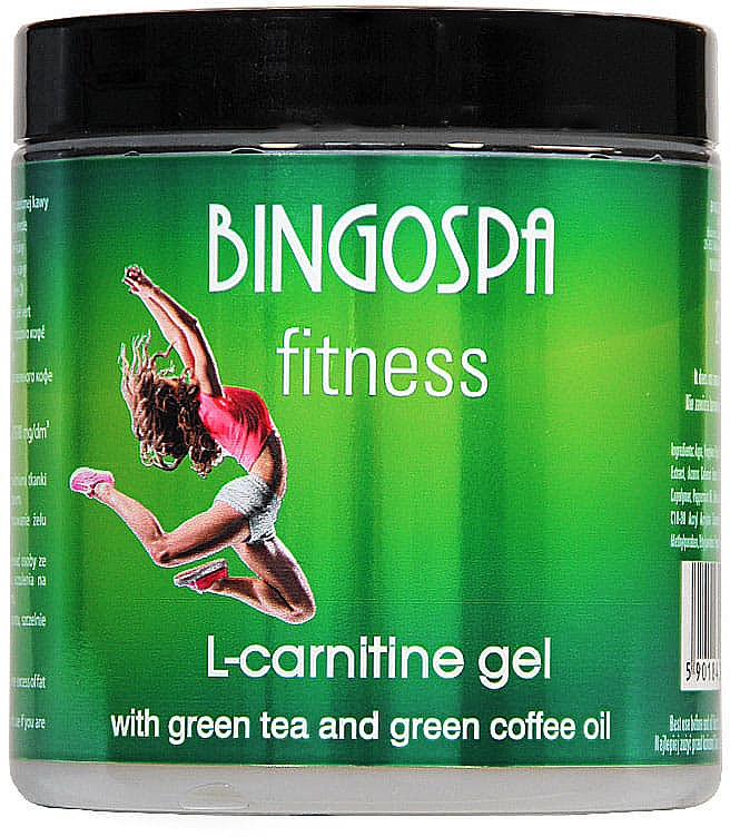 Гель с L-карнитином и зеленым чаем - BingoSpa L-Carnitine Gel Green Tea — фото N1
