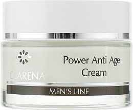 Парфумерія, косметика Крем проти зморшок для чоловіків - Clarena men's Line Power Anti-Age Cream