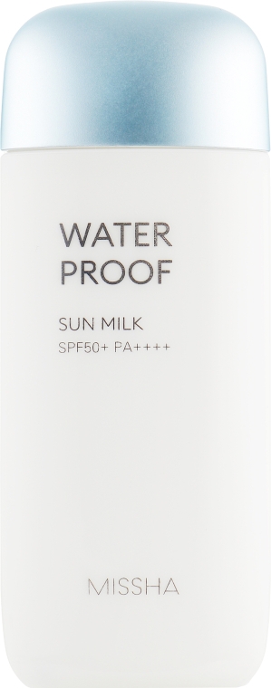 Сонцезахисне водостійке молочко - Missha All-around Water Proof Sun Milk SPF50+/PA+++ — фото N2