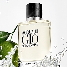 Giorgio Armani Acqua Di Gio - Парфюмированная вода (флакон с возможностью повторного наполнения) — фото N4