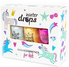 Парфумерія, косметика Набір дитячих лаків для нігтів "Аліса в країні блиску" - Maga Cosmetics For Kids Water Drops