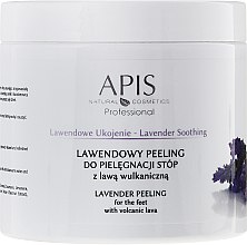 Духи, Парфюмерия, косметика Пилинг для ног "Лаванда" - APIS Professional Lavender Soothing Lavender Peeling For Foot Care