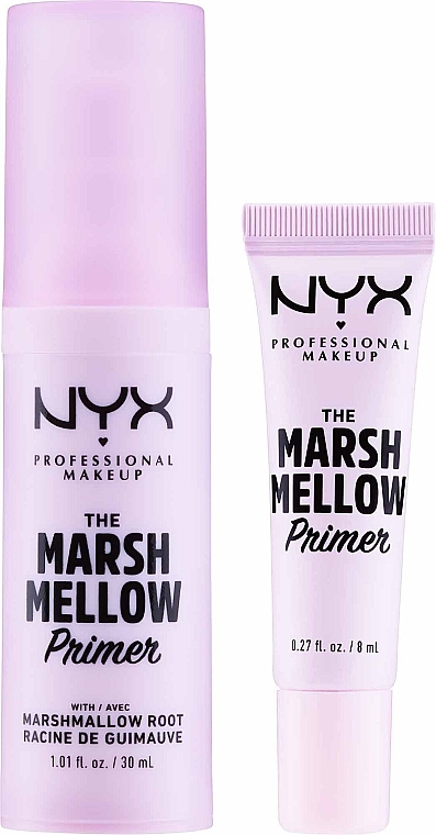 Набор - NYX Professional Makeup Marshmellow (primer/8ml + primer/30ml) — фото N1