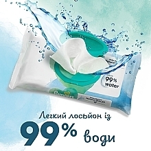 Детские влажные салфетки, 4x48 шт. - Pampers Harmonie Aqua Baby Wipes — фото N3