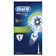 Електрична зубна щітка - Oral-B Pro 600 Cross Action — фото N1