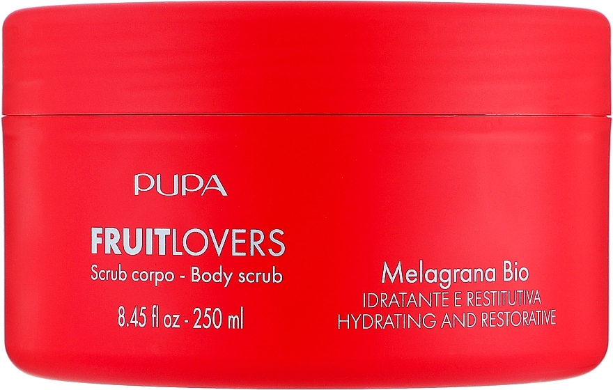 Скраб для тіла "Гранат" - Pupa Fruit Lovers Pomegranate Bio Body Scrub — фото N1