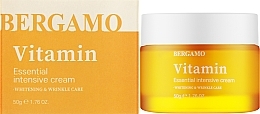 Крем для лица с витаминами - Bergamo Vitamin Essential Intensive Cream — фото N2