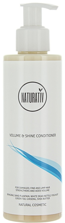 Кондиціонер для волосся "Об'єм і блиск" - Naturativ Volume & Shine Conditioner — фото N1