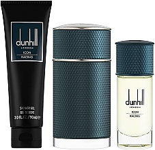 Духи, Парфюмерия, косметика Alfred Dunhill Icon Racing Blue - Набор (edp/100ml + edp/30ml + sh/gel/90ml)