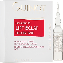 Ампулы для мгновенного лифтинга и сияния кожи - Guinot Lift Eclat Concentrate — фото N1