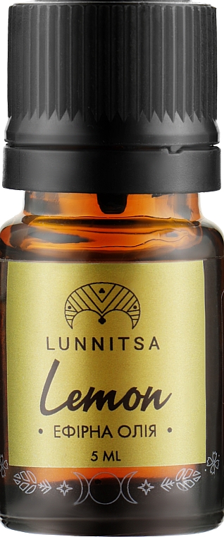 Ефірна олія лимонна - Lunnitsa Lemon Essential Oil — фото N1