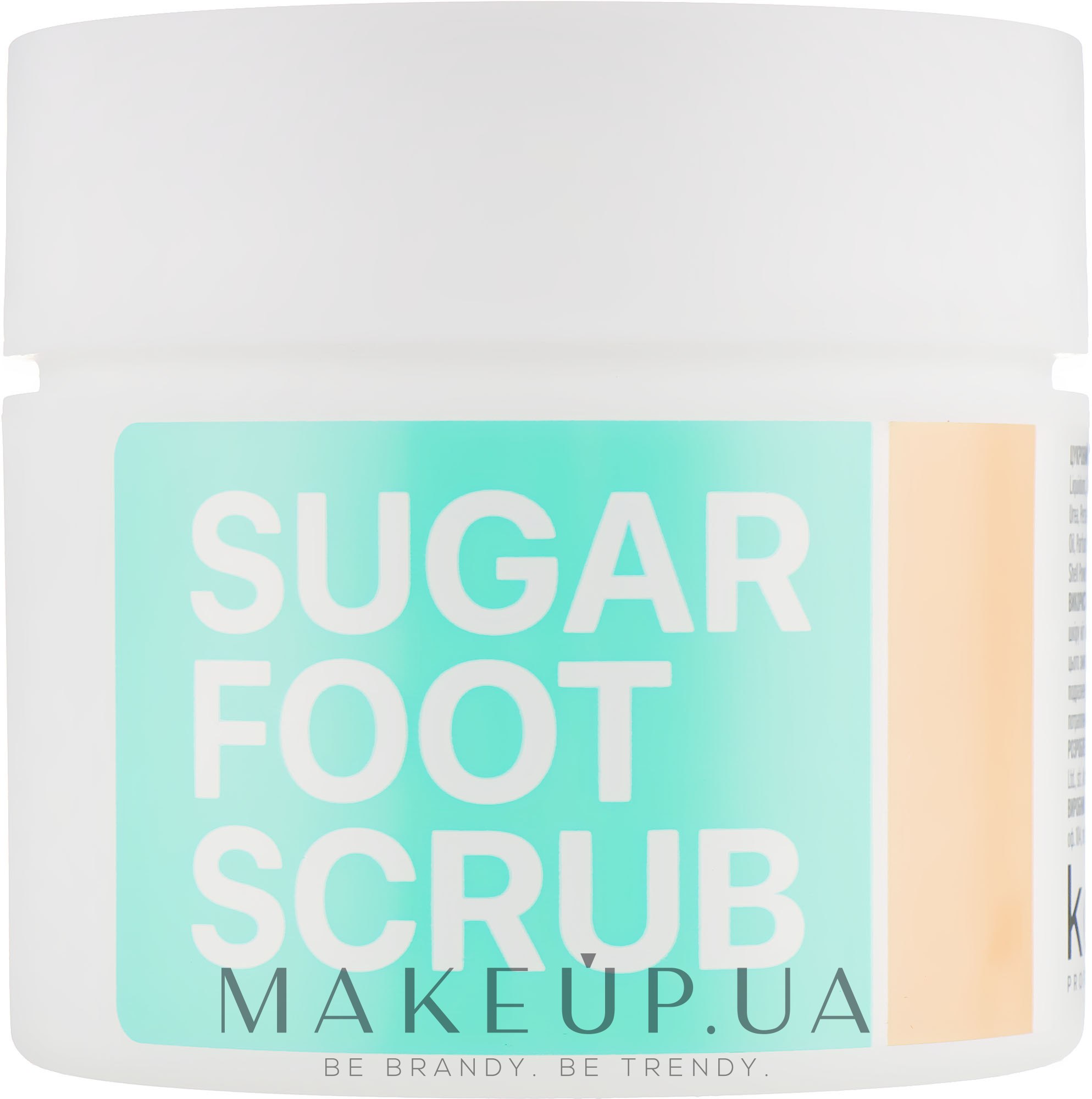 Сахарный скраб для ног - Kodi Professional Sugar Foot Scrub — фото 250g