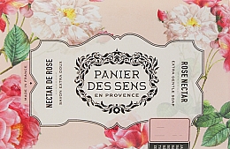 Екстра-ніжне мило олія ши "Троянда" - Panier Des Sens Extra Gentle Natural Soap with Shea Butter Rose Nectar — фото N2