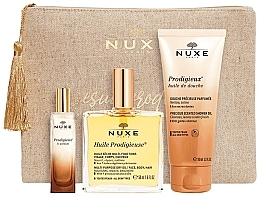 Духи, Парфюмерия, косметика Nuxe Prodigieux - Набор (d/oil/50ml + edp/15ml + sh/oil/100ml + bag)