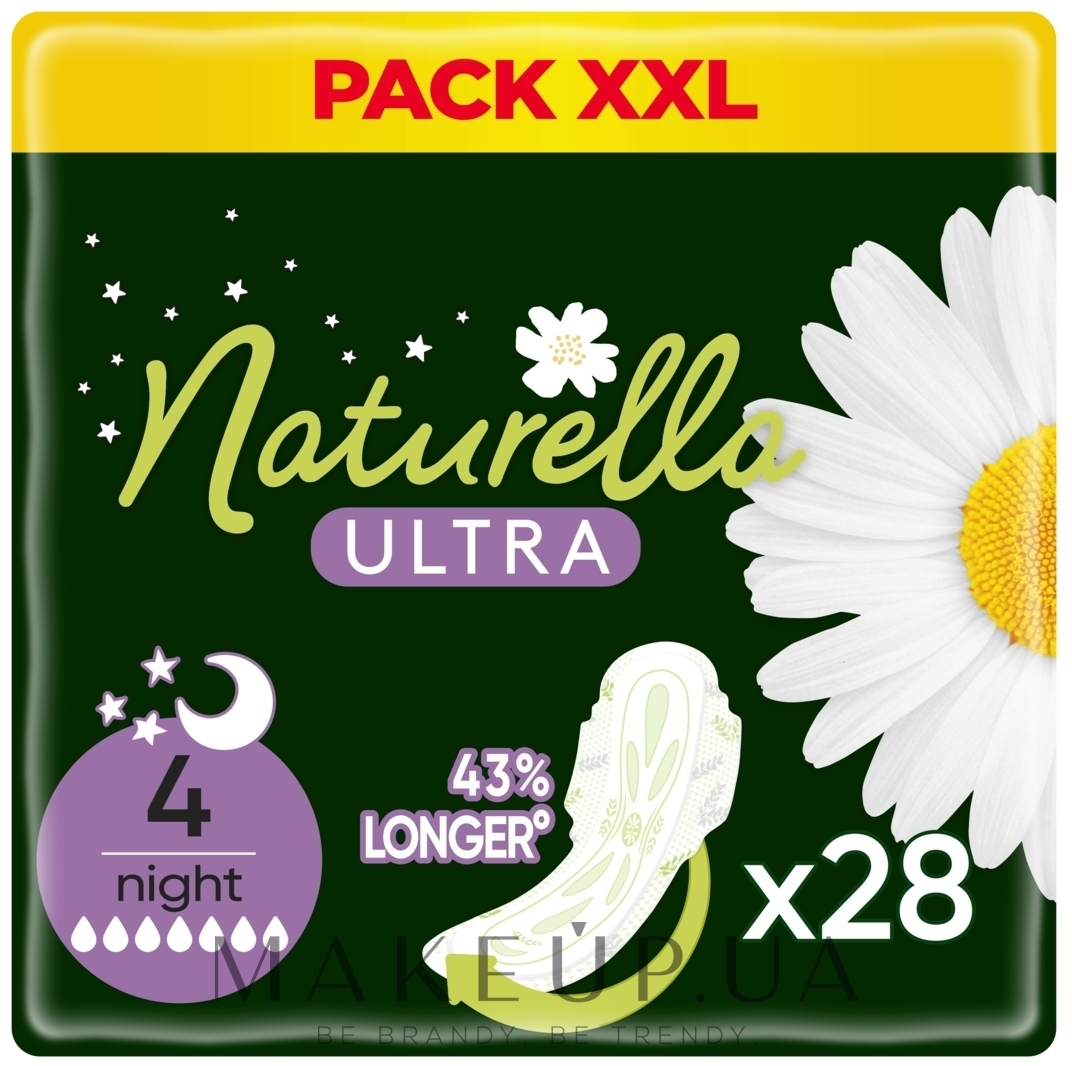 Гігієнічні прокладки, розмір 4, 28 шт. - Naturella Ultra Night — фото 28шт