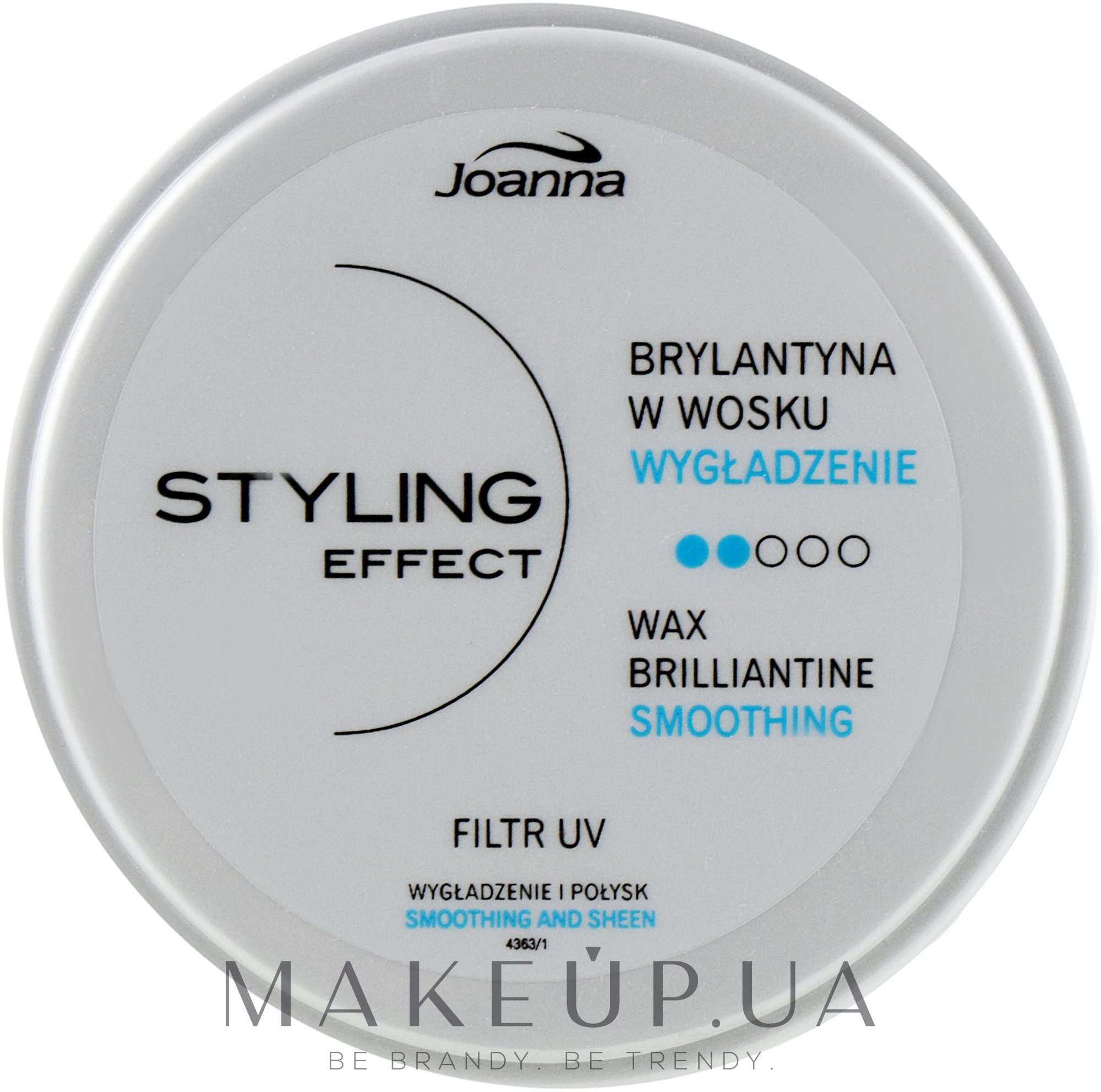 Брильянтин у воску для волосся - Joanna Styling Effect Wax Brilliantine — фото 45g