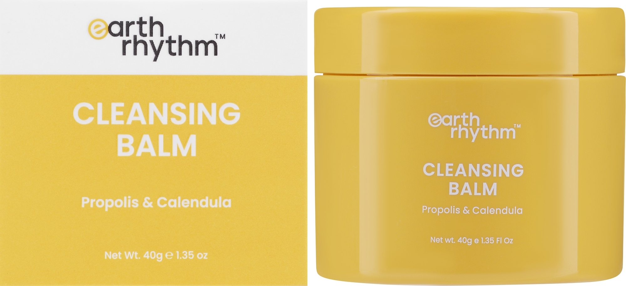 Очищувальний бальзам із прополісом - Earth Rhythm Cleansing Balm With Propolis — фото 40g