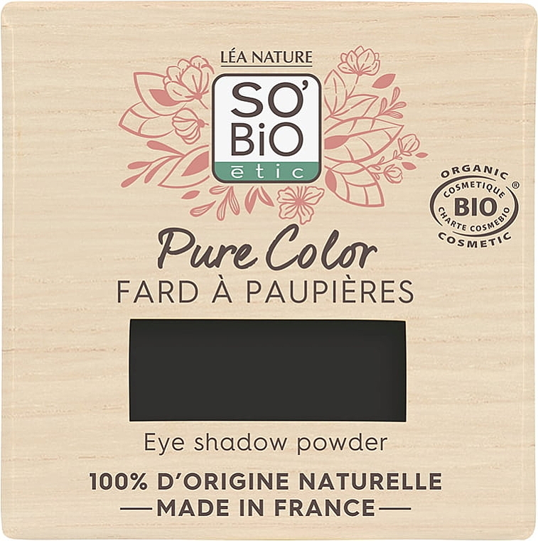 Натуральные тени для век - So'Bio Etic Pure Color Eyeshadow — фото N1