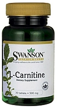 Харчова добавка "L-карнітин", 500 мг - Swanson L-Carnitine 500 mg — фото N3