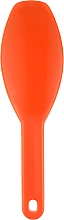 Щетка для волос массажная, C0258-3, оранжевая с черным - Rapira — фото N2