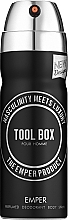 Emper Tool Box Pour Homme Perfumed Deodorant Body Spray - Парфюмированный дезодорант-спрей для тела — фото N1
