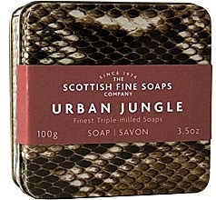 Духи, Парфюмерия, косметика Мыло "Питон" - Scottish Fine Soaps Urban Jungle Python Soap In A Tin