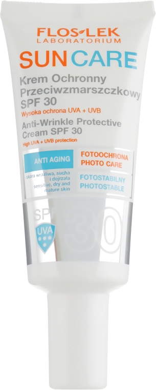 Крем от морщин с SPF 30 - Floslek Anti-Wrinkle Protective Cream SPF 30 — фото N2