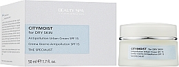 Защитный крем для сухой кожи лица - Beauty Spa The Specialist Citymoist Antipollution Urban Cream SPF 15 — фото N2