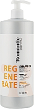 Шампунь для пошкодженого волосся - Romantic Professional Helps to Regenerate Shampoo — фото N1