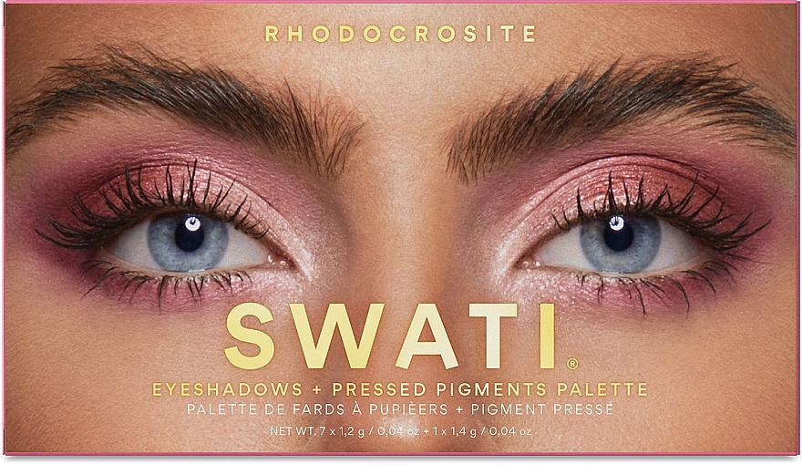Палетка тіней для повік - Swati Eyeshadow Palette Rhodochrosite — фото N2