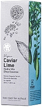 Эссенция для лица с икрой лайма - Too Cool For School Caviar Lime Hydra Vita Drop Essence — фото N2