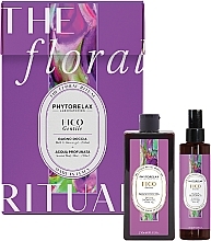 Набор - Phytorelax Laboratories The Floral Ritual Gentle Fig (sh/gel/250ml + b/mist/150ml) — фото N1