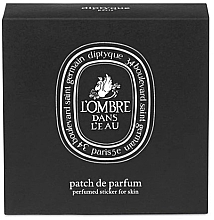 Духи, Парфюмерия, косметика Парфюмированный стикер для тела - Diptyque Patch De Parfum Perfumed Sticker For Skin L'Ombre Dans L'Eau