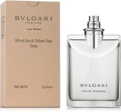 Bvlgari Pour Homme - Туалетна вода (тестер без кришечки) — фото N2