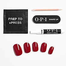 Набор накладных ногтей - OPI Xpress/On Big Apple Red — фото N6