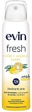 Аэрозольный дезодорант-антиперспирант "Fresh" - Evin Deodorante Spray — фото N1