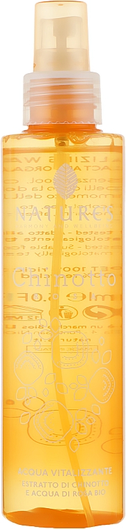 Вітамінна вода для тіла - Nature's Chinotto Rosa Acqua Vitalizzante — фото N2