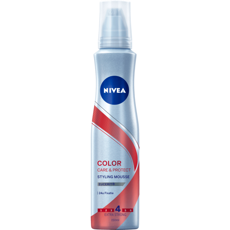 Мус для волосся "Захист кольору та догляд" - NIVEA Color Care & Protect Styling Mousse Extra Strong — фото N1