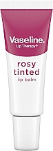 Бальзам для губ з тінтом, туба - Vaseline Lip Therapy Rosy Tinted Lip Balm — фото N1