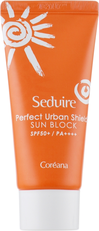 Крем для обличчя і тіла, сонцезахисний - Coreana Seduire Perfect Urban Sun Block SPF50+ PA++++